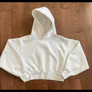 Tna Cozy Fleece Perfect Hoodie in White🤍